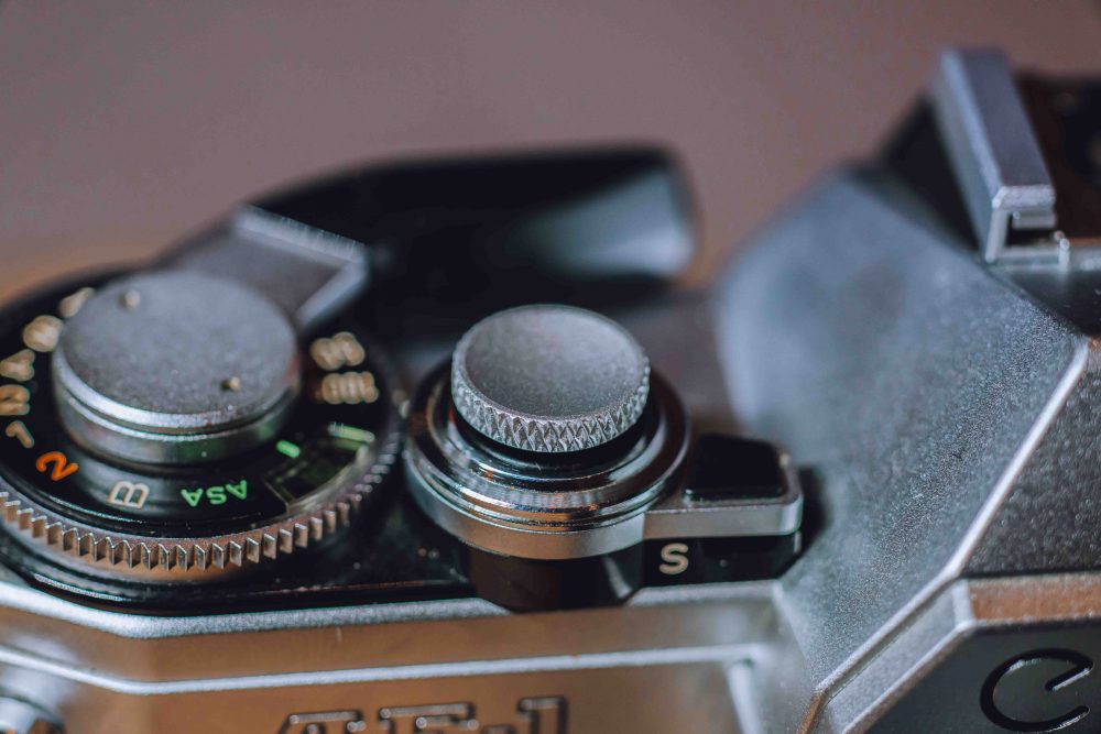 Kamera Auslöseknopf Metall (Versch. Farben)