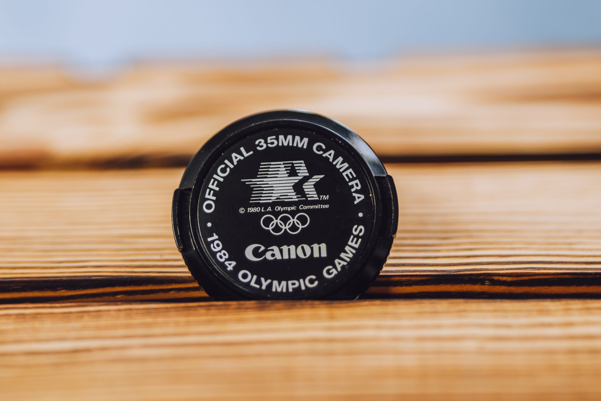 Canon FD Objektivdeckel vorne 52mm - Olympic Games 1984