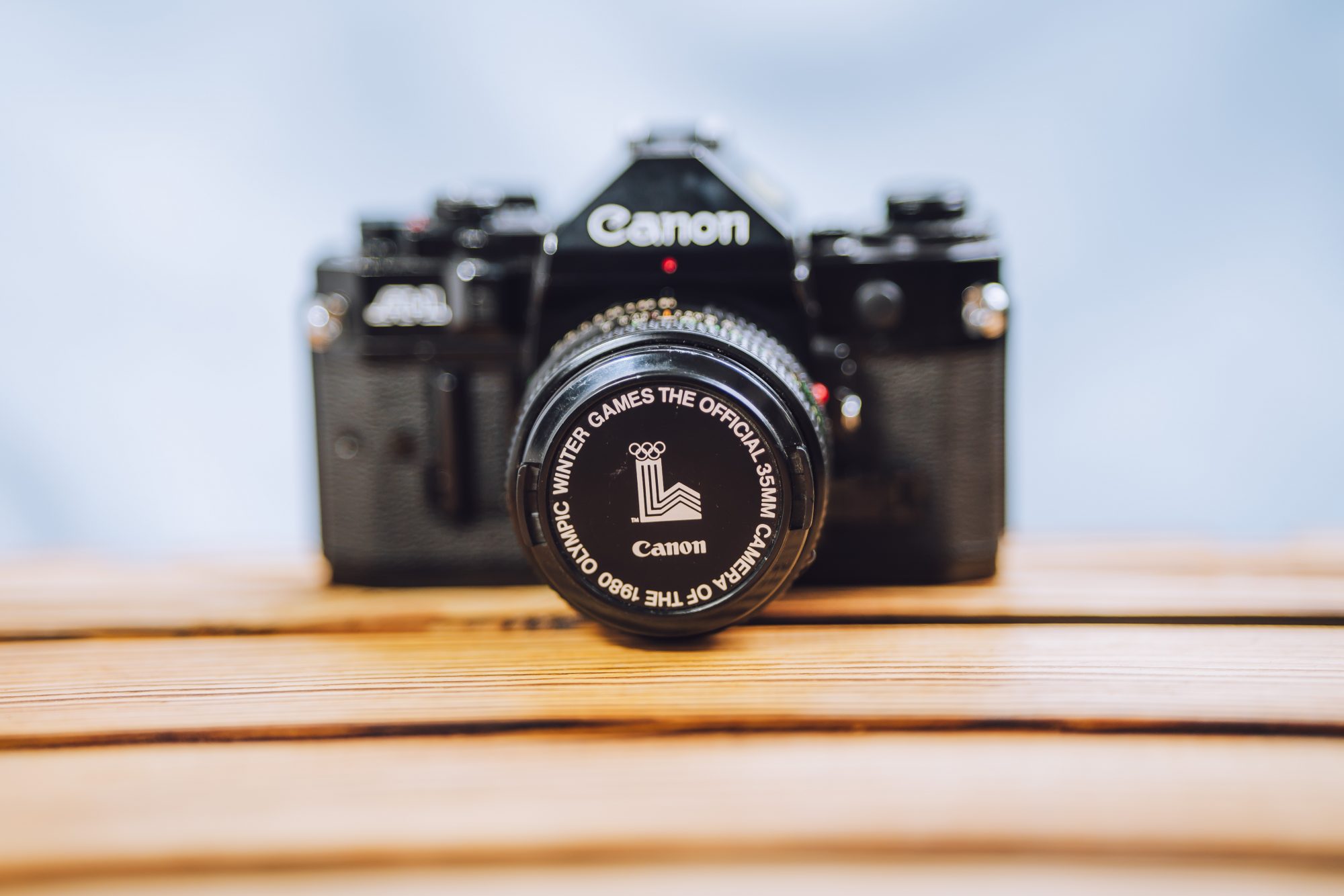 Canon FD Objektivdeckel vorne 52mm - Olympic Winter Games 1980 – Bild 2